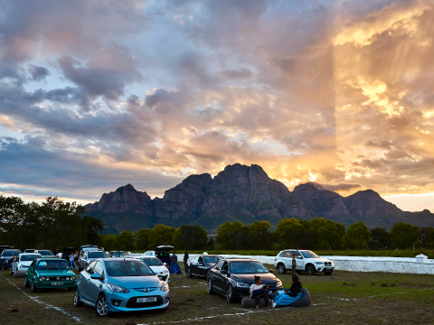 Drive-in Cinema at Boschendal