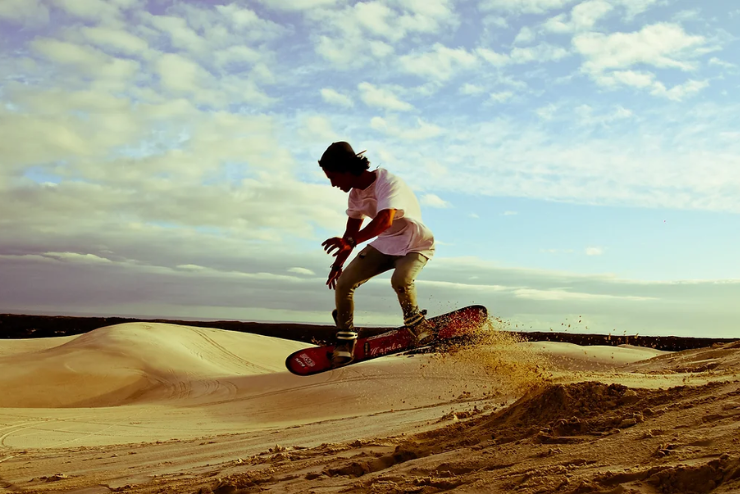 Mamba Sandboarding