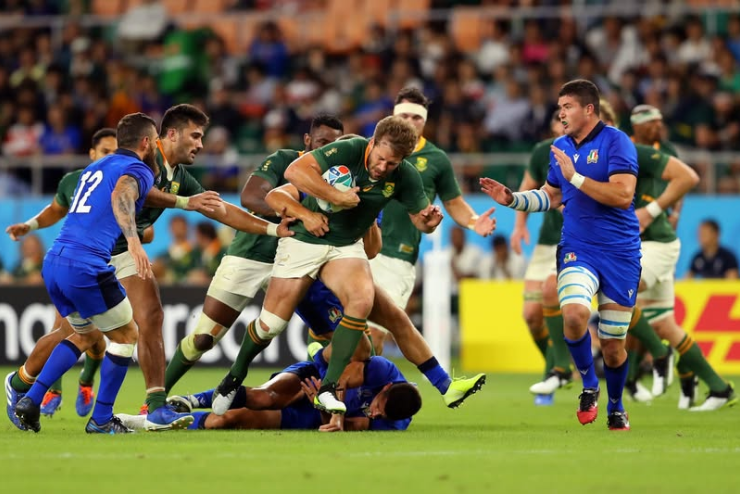 Rugby: South Africa v. Italy