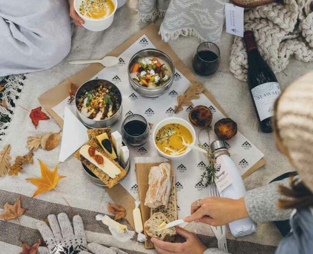 Winter Picnic at Spier
