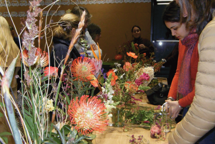 Flower Arrangement Workshop at Norval