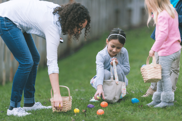 Easter Egg Hunt at Luxe & Little