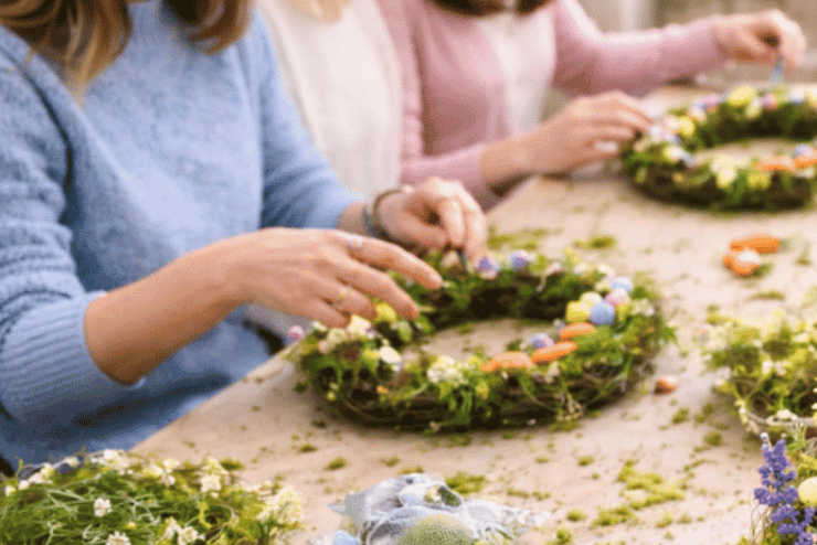 Autumn Easter Wreath Workshop