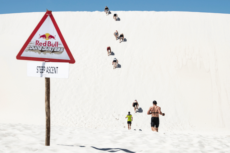 Red Bull Dune Dusters