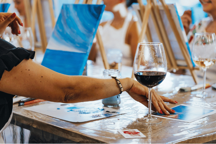 Galentine’s Sip & Paint Brunch